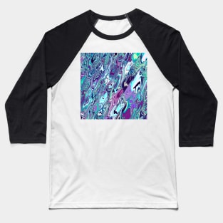 Mint waves Baseball T-Shirt